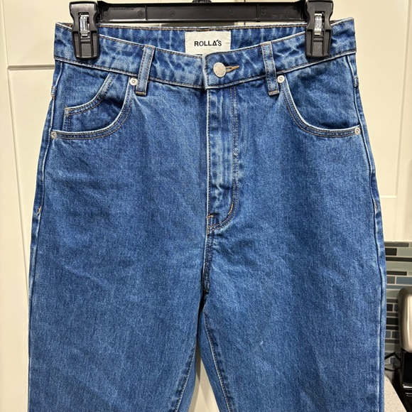 Rolla’s High Rise Straight Jeans - Picture 2 of 6
